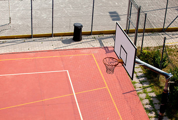FIBA standard basketball court
